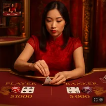 ZipCasino - Baccarat en direct avec croupiers réels