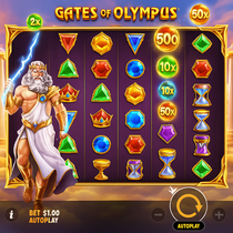 ZipCasino - Gates of Olympus Slot Game