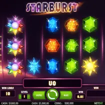 ZipCasino - Starburst Slot Game