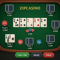 ZipCasino - Poker Table Game